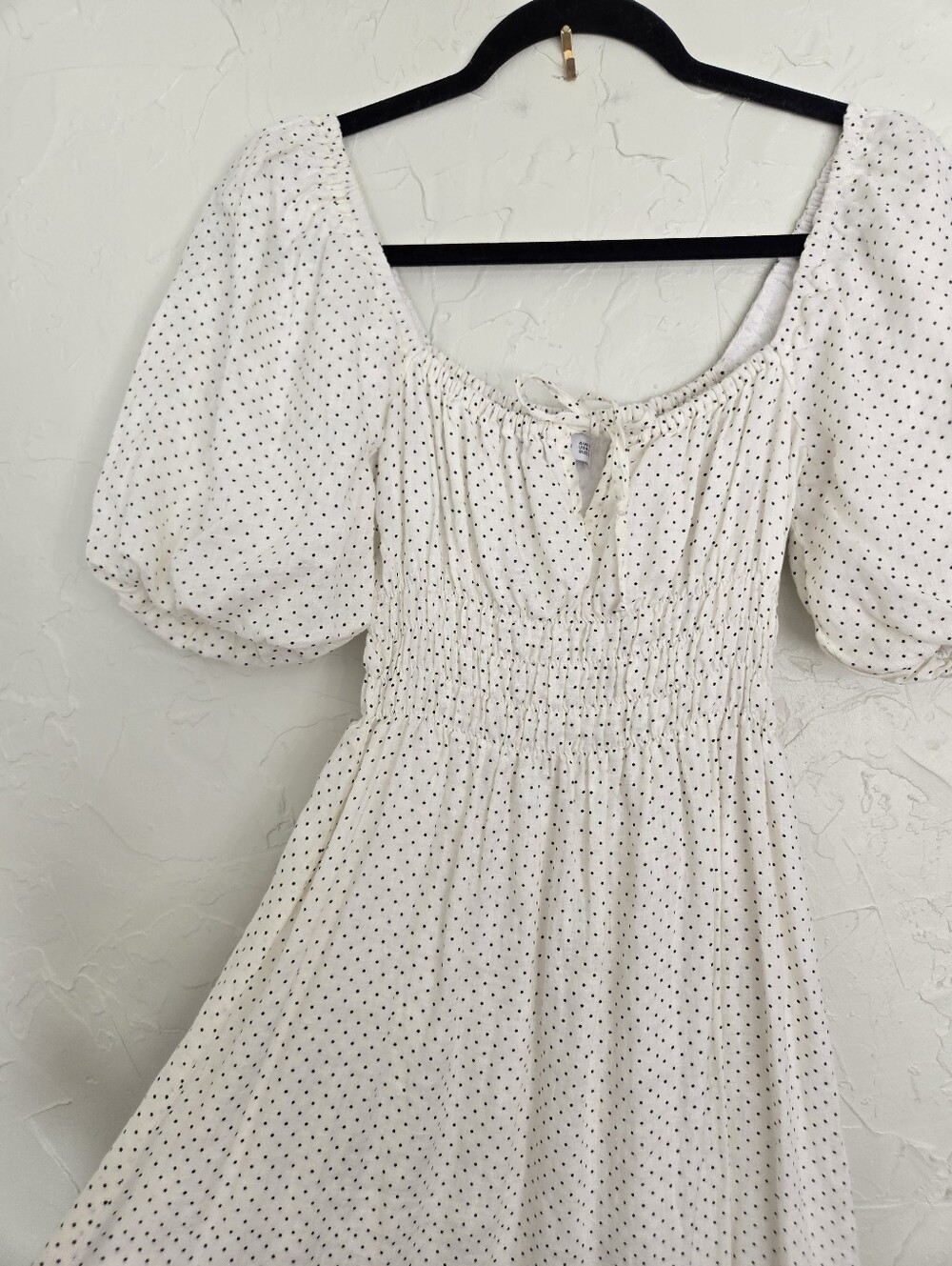 Faithfull The Brand Maurelle Polka Dot Dress, XS - Picture 4 of 12